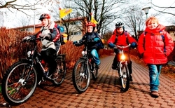 Das erste richtige Kinderfahrrad sollte laut ADFC Rheinland-Pfalz vor allem sicher, zuverlässig und robust sein. Foto: pd-f/Kay Tkatzik